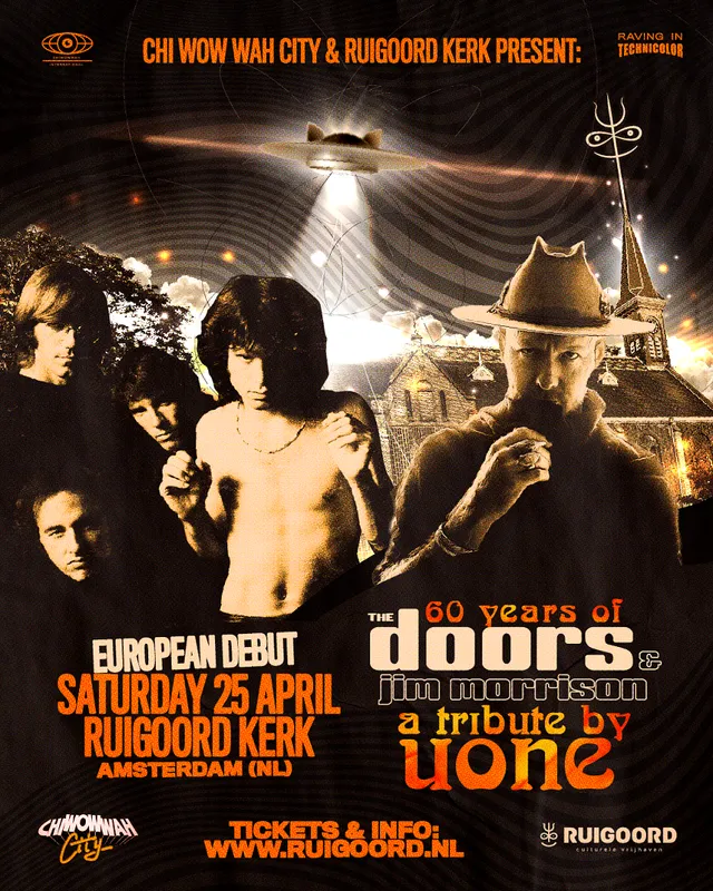 60 Years of The Doors & Jim Morrison: A Tribute by Uone - Photo 1