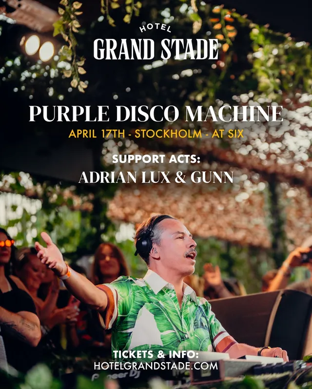 HOTEL GRAND STADE present Purple Disco Machine - Photo 1