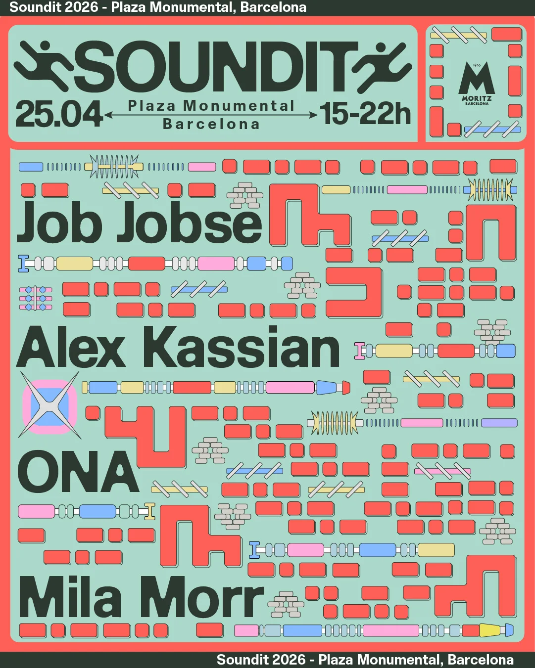 SOUNDIT Plaza: Job Jobse, Alex Kassian, ONA, Mila Morr