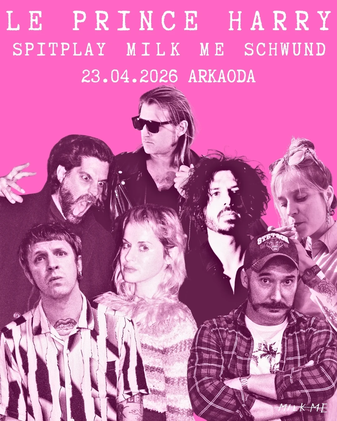 MILK ME presents - Le Prince Harry - A Long Way Down Remixed - Record Release Party