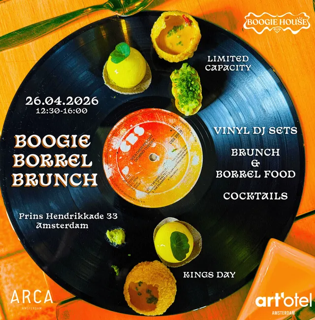 VINYL BOOGIE (BORREL) BRUNCH for KINGS DAY - Photo 1