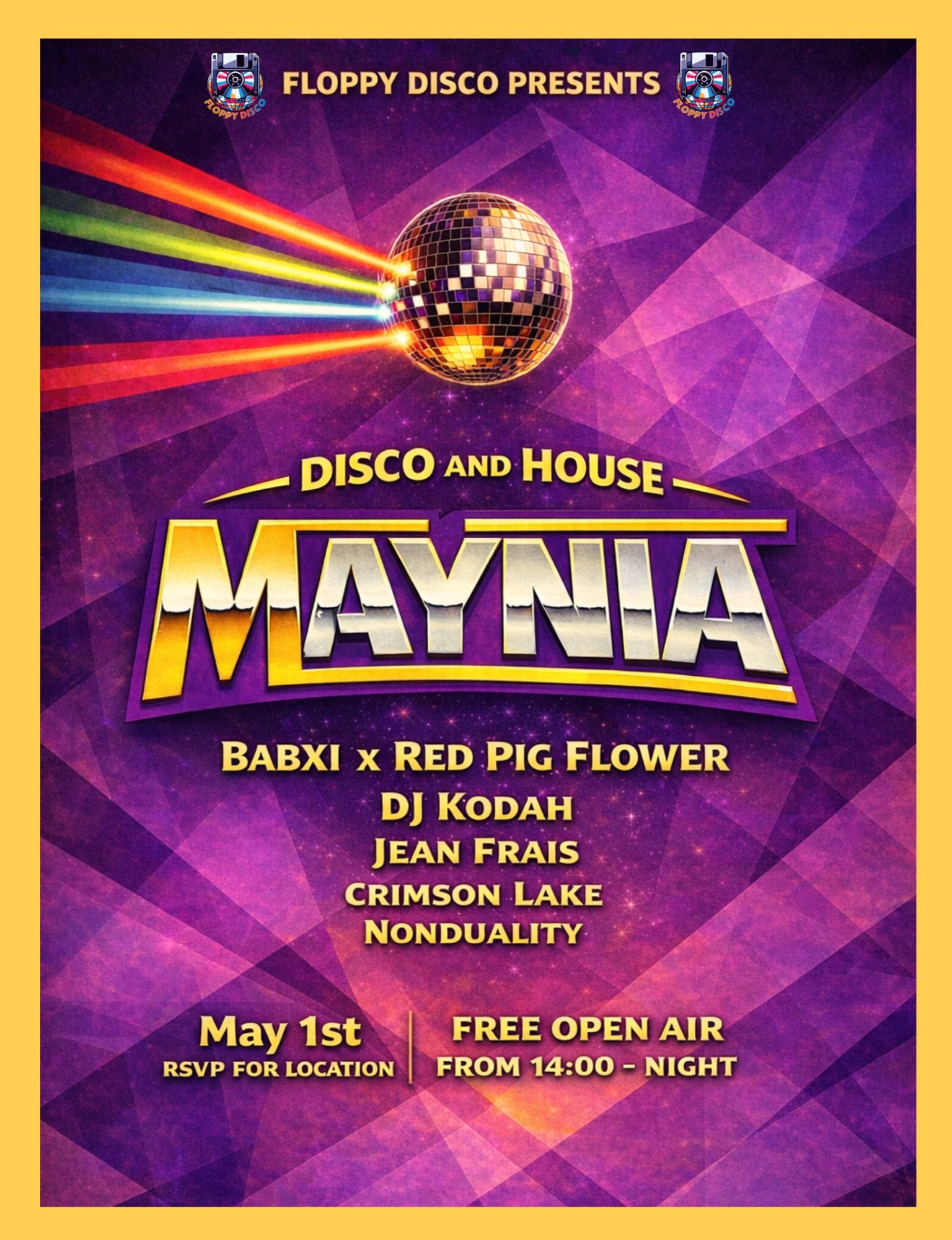 Floppy Disco's MAYNIA: Free Open Air