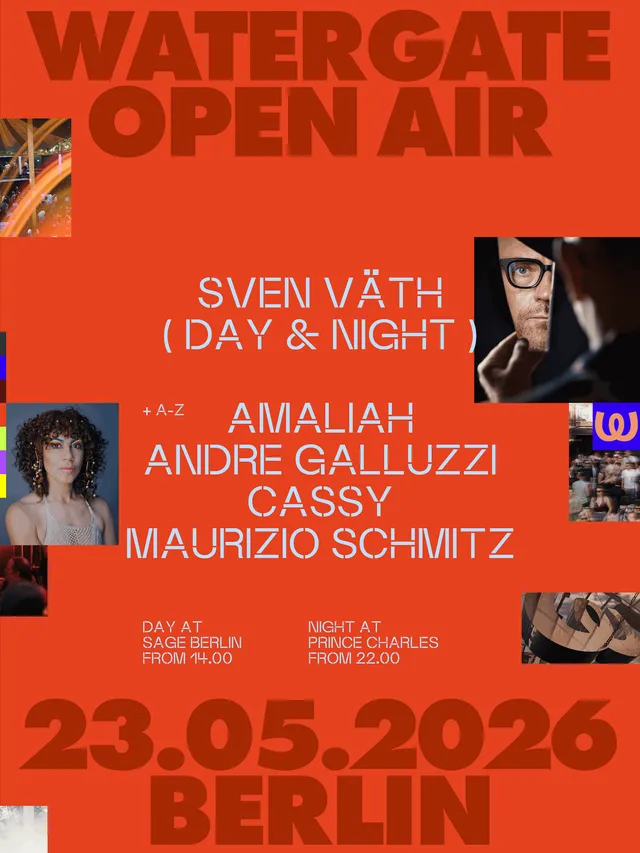 Watergate Open Air with Sven Väth, Cassy, Amaliah, André Galluzzi, Maurizio Schmitz - Photo 1