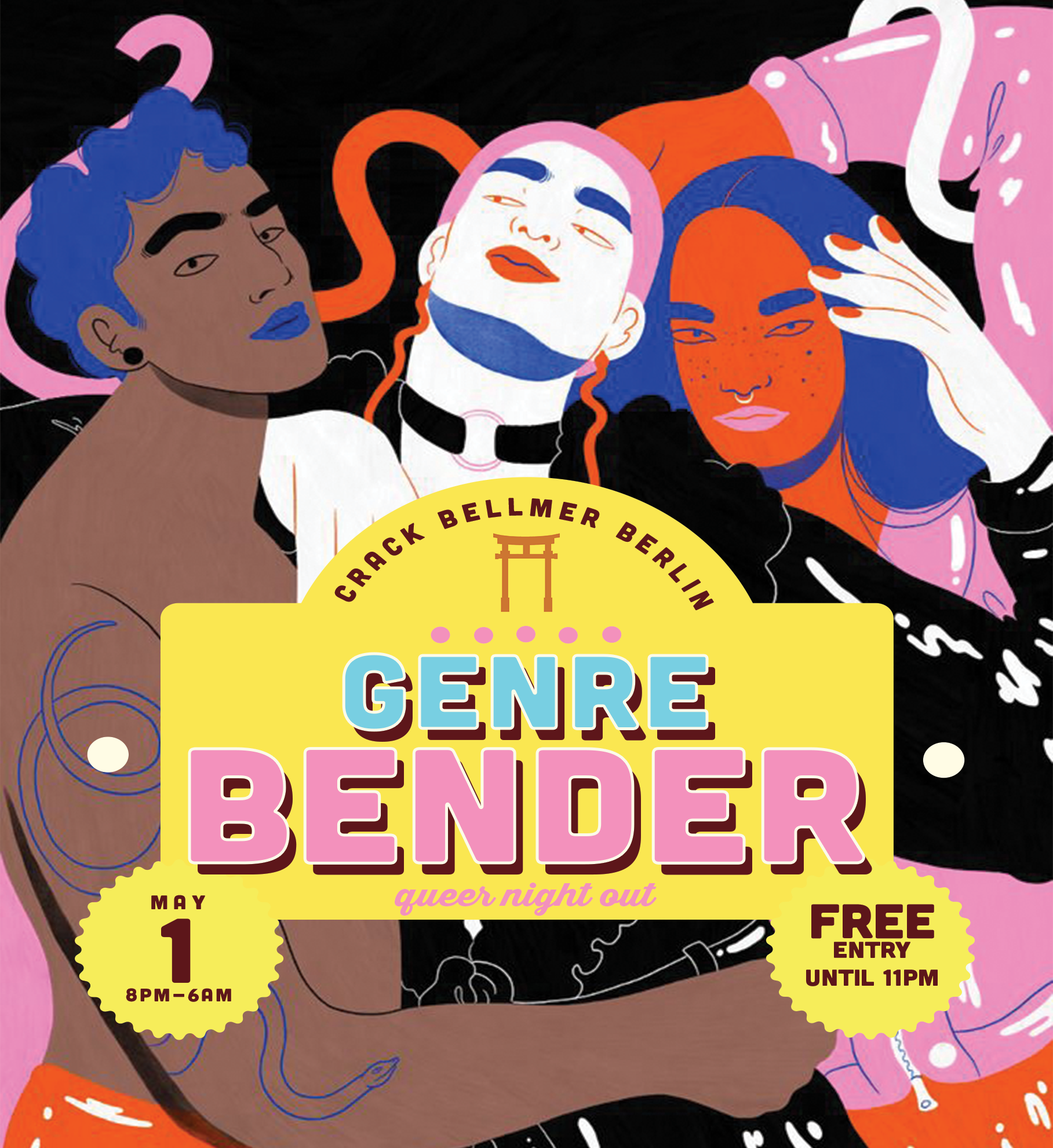 LE TEMPLE: GENRE-BENDER ✧FREE ENTRY*✧